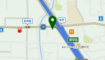 HOTEL SHASHA 豊中店 - 大人限定の地図画像