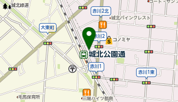 EXSAISON 城北 709の地図画像