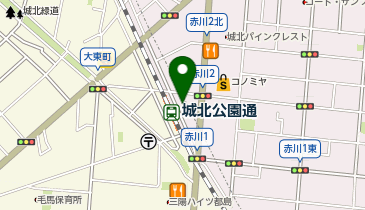 EXSAISON 城北 703の地図画像