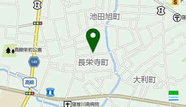 HG COZY HOTEL NO.1 寝屋川の地図画像