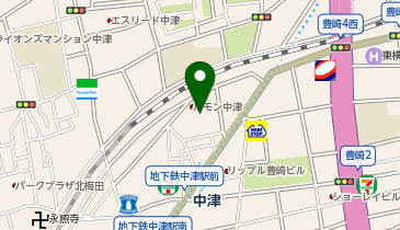 MAISON MILANO NAKATSU APARTMENTの地図画像