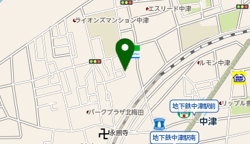 福源閣の地図画像