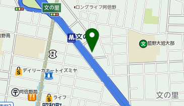 JAホテル天王寺の地図画像