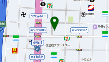 BNB+ OSAKA SHINSAIBASHIの地図画像