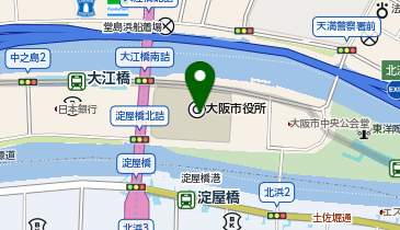 B&天下茶屋の地図画像