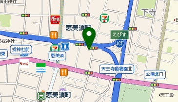 BON大阪難波イーストの地図画像
