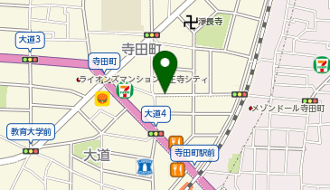 ホテル 1-2-3 天王寺 寺田町の地図画像