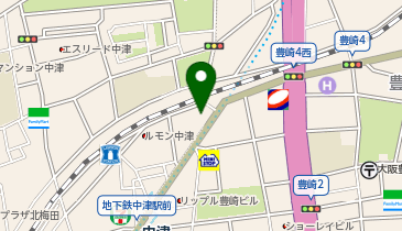 Rホテルズイン 大阪北梅田の地図画像