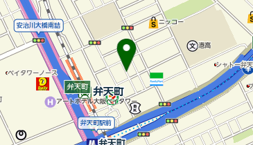 ループ弁天町の地図画像