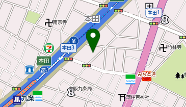 ベストレジデンス九条の地図画像