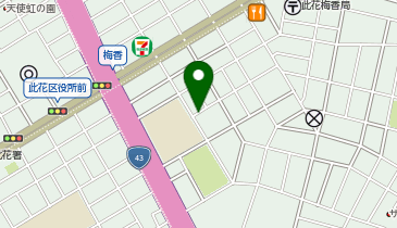 北島家民泊101の地図画像