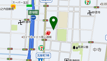 ファミリーステイ道頓堀 II PH14の地図画像