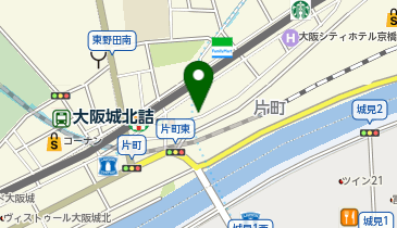 毎日ビルディング 大阪の地図画像