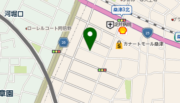 トラスティ レジダンス 天王寺東の地図画像