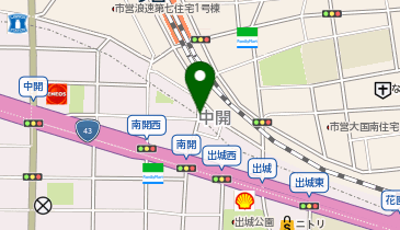 ハンモック ハウス オオサカの地図画像