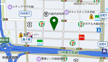CHARIN CO HOSTEL OSAKAの地図画像