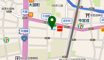 @RLIS_HOUSE 難波南の地図画像