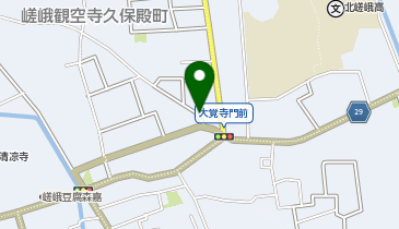 嵯峨一休の地図画像