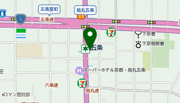 RESI STAY 烏丸五条の地図画像