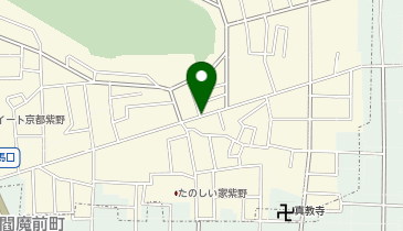 紫野 舟岡庵の地図画像