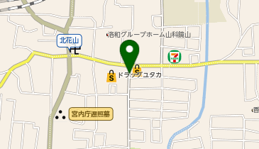 ゲストハウス 一期一会 北花山の地図画像