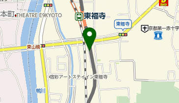 アップルハウス東福寺の地図画像