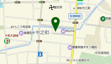 京都白川季楽 INNの地図画像