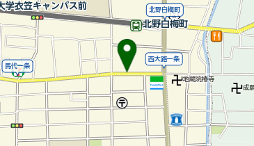 JAPANING HOTEL 白梅町の地図画像