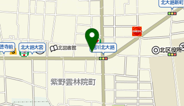 紫野庵の地図画像
