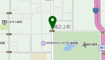 MUSUBI KYOTO 島原口の地図画像