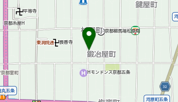 RINN 五条堺町の地図画像