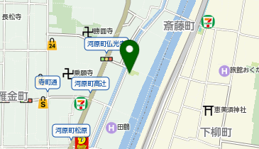 ゲストハウス花咲の地図画像