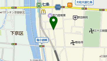 京都 INN 美桜 3Fの地図画像