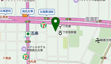 TABIST KIKI HOTEL KYOTO GOJO KARASUMAの地図画像