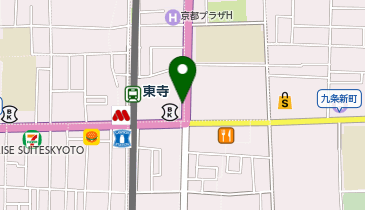 AN-KONA 東寺の地図画像