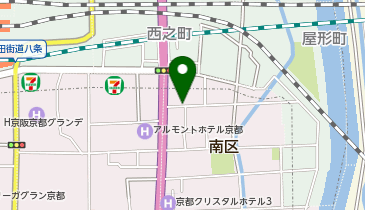 京都クリスタルホテル1の地図画像