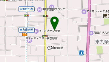 FULL HOUSE KYOTOの地図画像