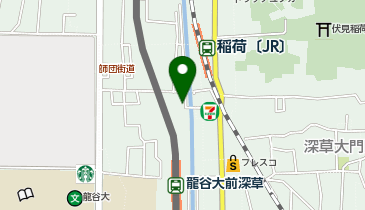 プライベートレジデンス 伏見稲荷の地図画像