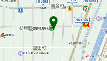 NAO炬乃座 別邸 麩屋町の地図画像