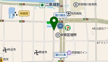 京町宿 馬ごころの地図画像