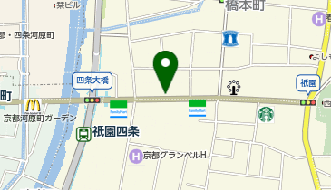 RESI STAY 祇園四条の地図画像