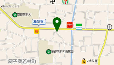 御陵三条 梅ノ戸庵の地図画像