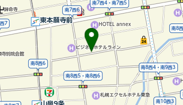 TEN TO TEN NAKAJIMA-KOENの地図画像