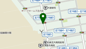 ほくせいビル 6Fの地図画像