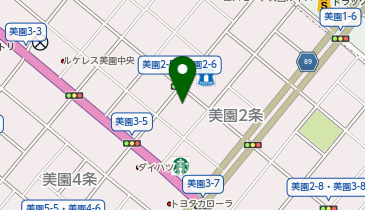 KIYAZA HOME 札幌の地図画像