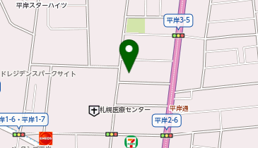 SAPPORO APARTMENT 207の地図画像