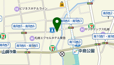 AMS タワー 中島の地図画像