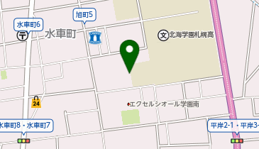 ジュネスコート札幌ゲストハウスの地図画像