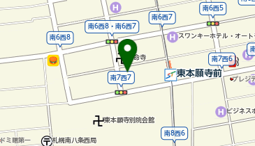 ノーザンパレス 904 号室の地図画像