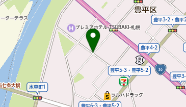 UCHI LIVING STAY TOYOHIRAの地図画像